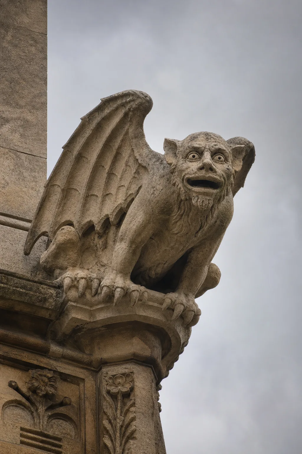 Concept visualisation of a Gothic grotesque waterspout.